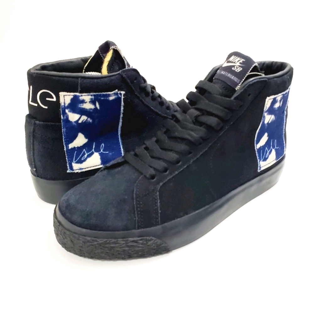 🆕️ NIKE ISLE Skateboards X BLAZER Mid SB Sneakers